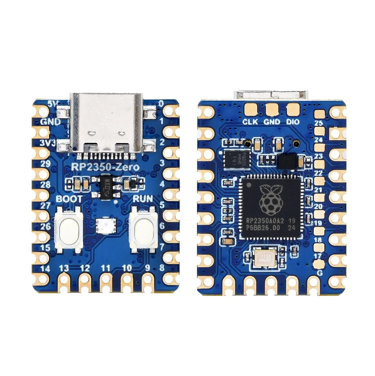 RP2350-Zero Mini Development Board RP2350 Microcontroller Dual Core Processor