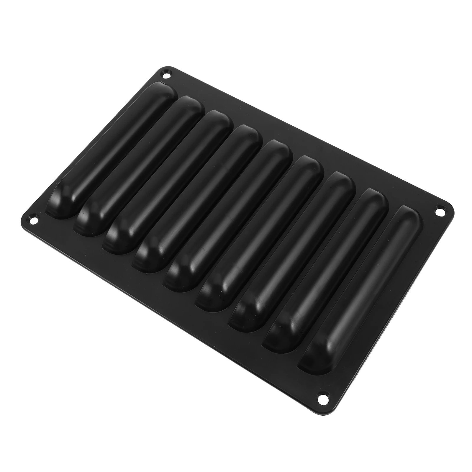 

Air Outlet Panel Black Covers Replacement Parts Louver Grille Air Vent RV Bathroom Ventilation Cover Boat Louved Vent RV Roof