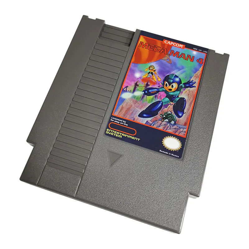 Megaman 4 Multi Game Cartridge for NES NTSC And PAL Version 8 Bit Video Game Console image 3