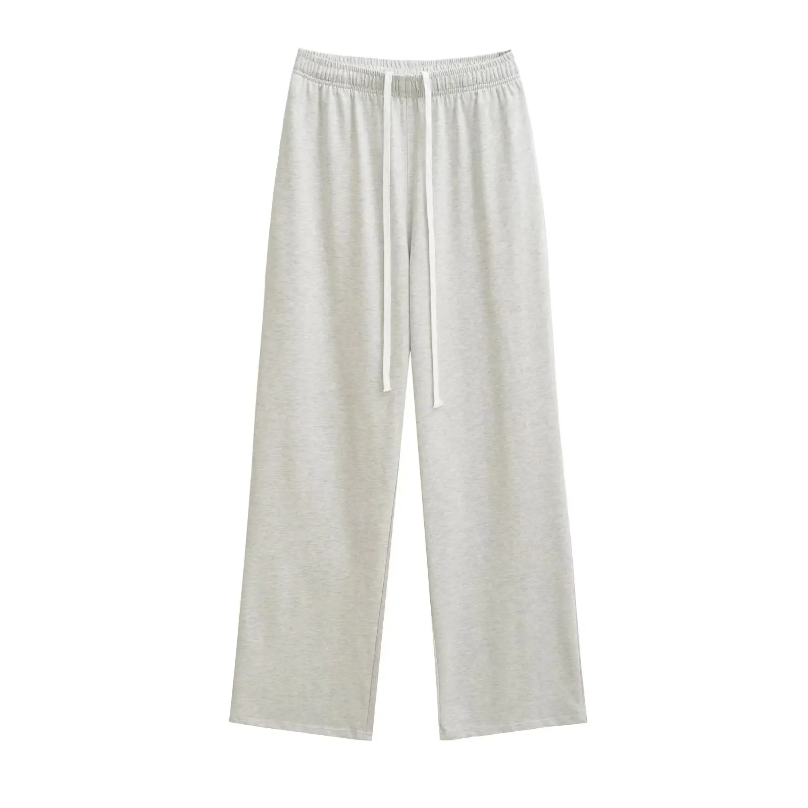 กางเกงขายาวทรงตรงสไตล์อเมริกัน BM Sle Retro Dstring สำหรับผู้หญิง ทรงหลวม ใส่สบาย ยาวคลุมเท้า เหมาะกับฤดูใบไม้ร่วง สไตล์สตรีทแวร์