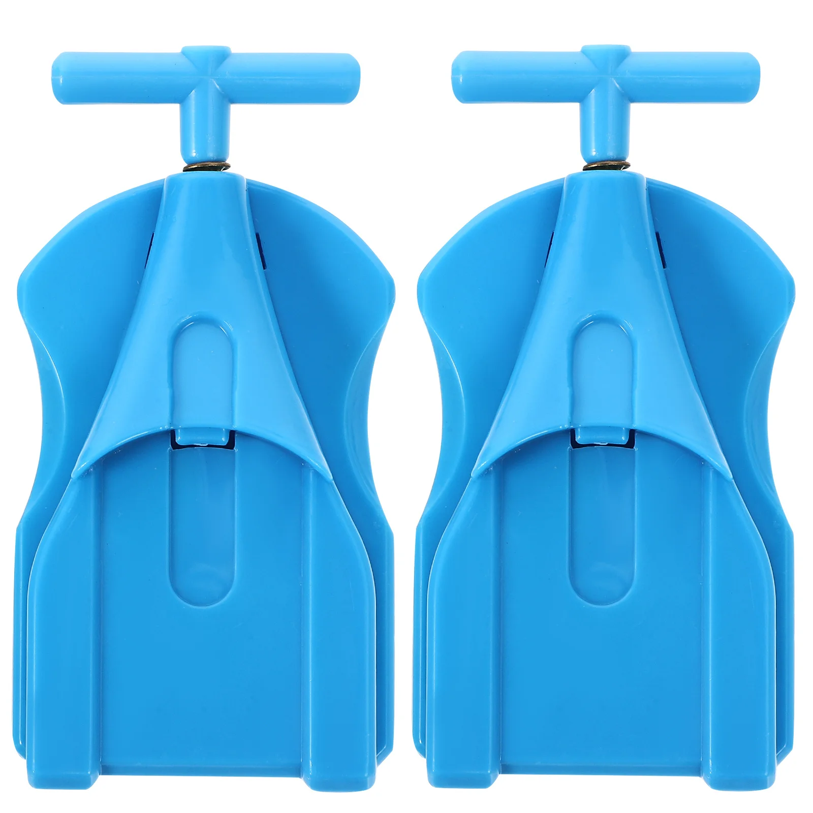 2 قطعة قاذفة الدوران دائم البلاستيك لون عشوائي سلسلة قوية إطلاق للأطفال التعليمية انفجار معركة لعبة أعلى الدورية #6