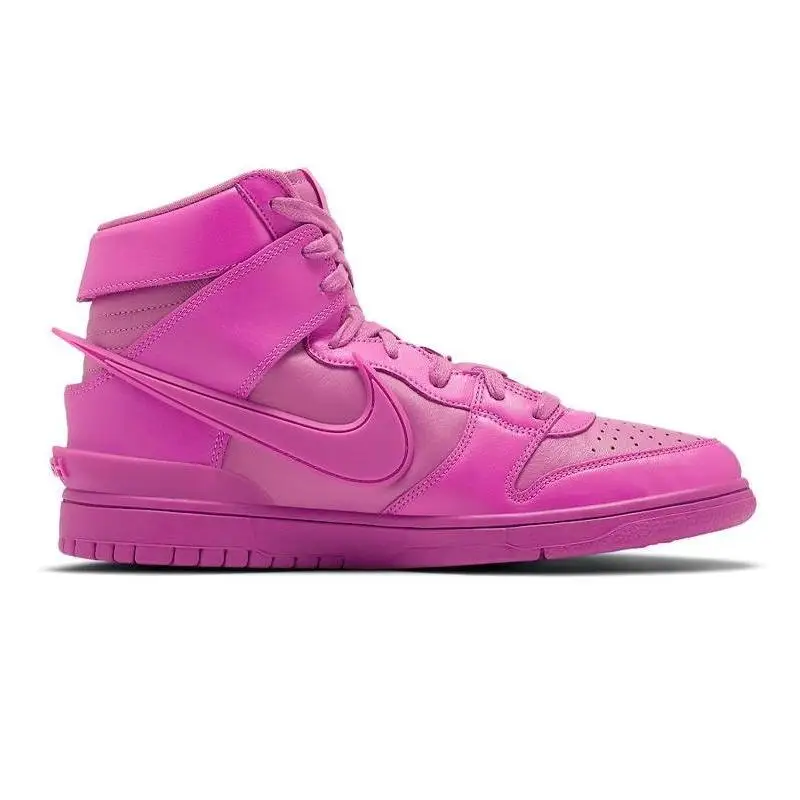 Nike Dunk High AMBUSH Active Fuchsia Sneakers shoes CU7544-600 With Original Box