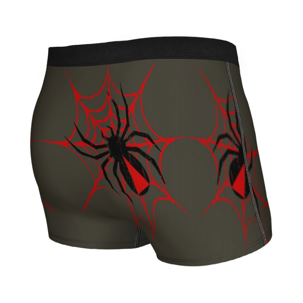 One Spider More Than One Foot Underpants Breathbale Panties Men's Underwear Print Shorts Boxer Briefs