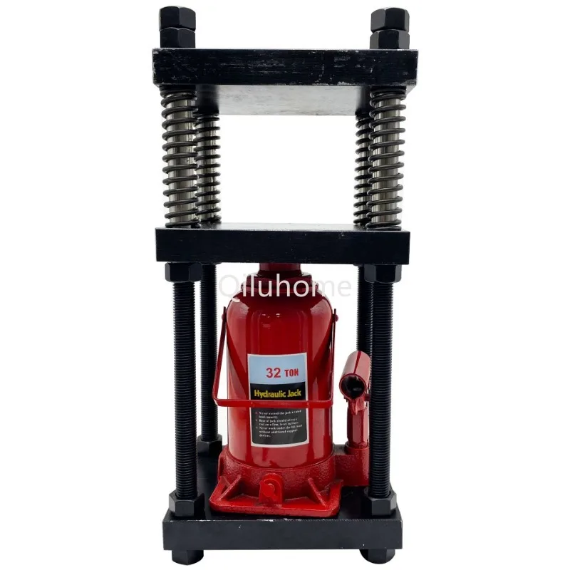 32 Tons Hydraulic Press Gold and Silver Jewelry Press Hydraulic Jack Four-Column Cake Pressure Sample Test Tablet Model