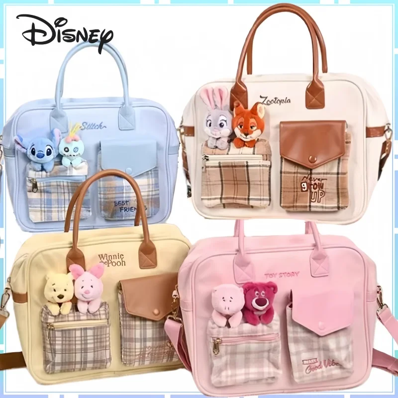 

Новая сумка с шитьем медведя Ника Джуди, рюкзак, сумка через плечо, портативная большая вместимость, милый мультяшный аниме-сюрприз, подарок для девочек