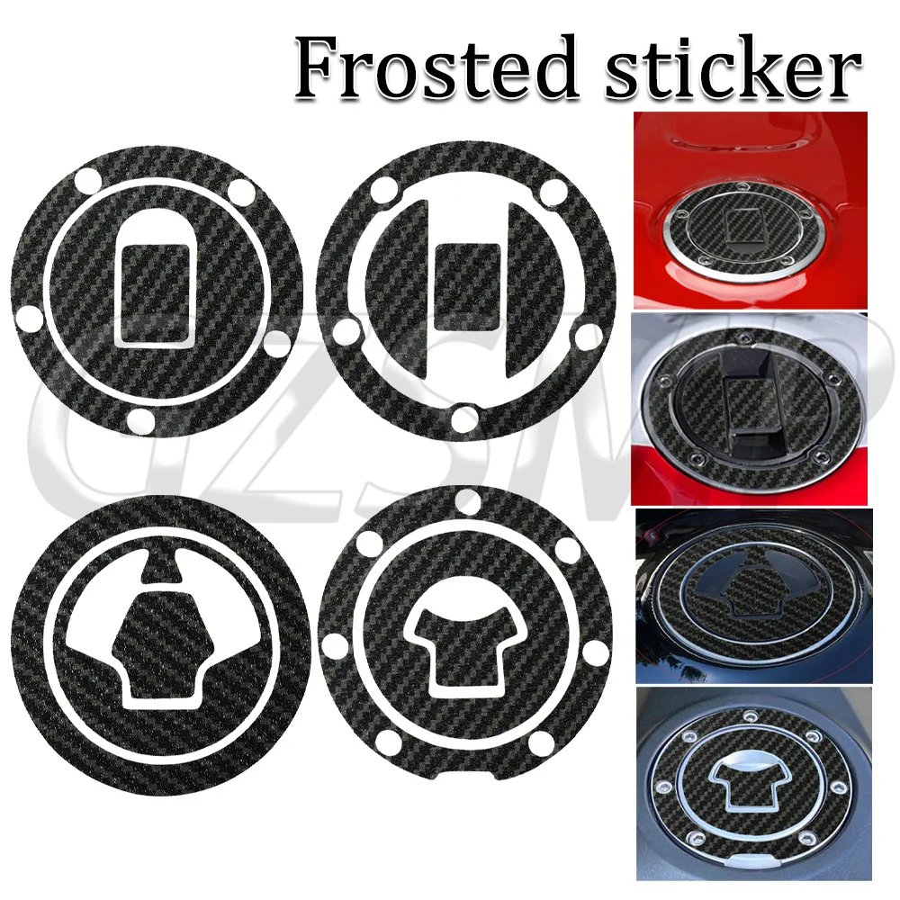 Motorcycle Fuel Oil Cap Tank Pad Protector Stickers Fit For Ninja 1000 Z1000 ZX6R ZX10R CBR600 CBR250 Z750 GSXS750 GSXS1000