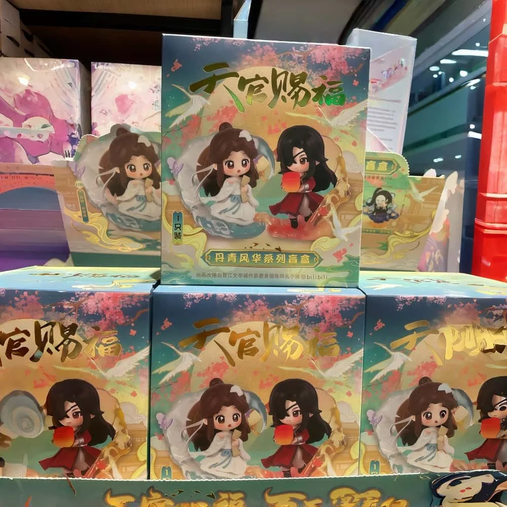 Heaven Official's Blessing De Pracht van Schilderen Serie Blind Box Tian Guan Ci Fu Mystery Box Xielian & Huacheng Figuur Speelgoed