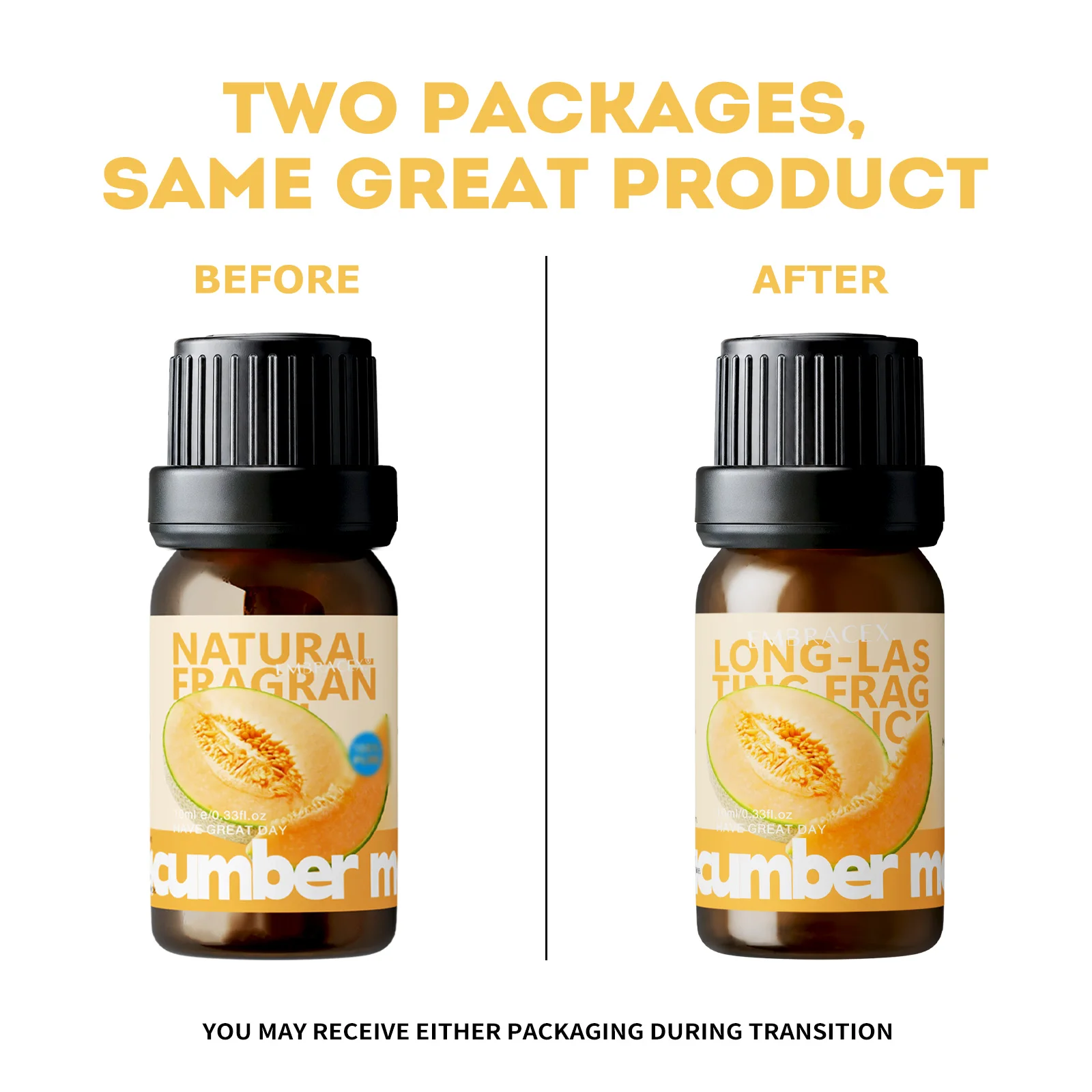10ml Cucumber Melon Fragrance Oils Funny Gifts Aroma Diffuser Candle Making to Family or Friends.