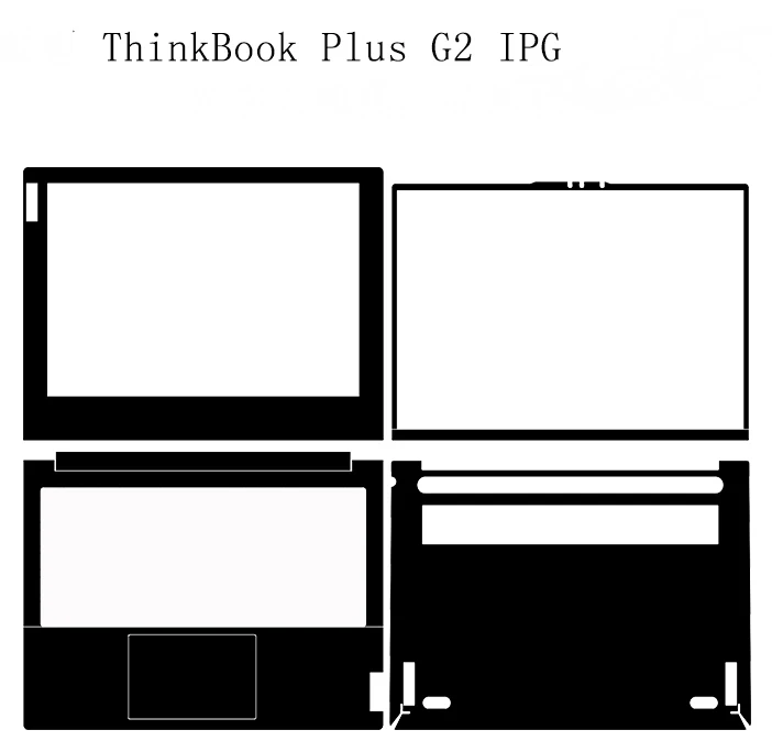 

Специальная виниловая наклейка из углеродного волокна для ноутбука, наклейки, Защитная крышка для Lenovo ThinkBook Plus G2 IPG 13,3"