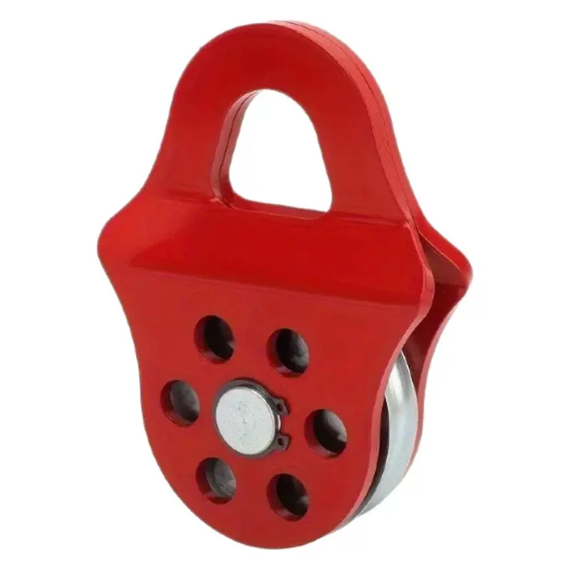 Reliable-Pully Block Winch Snatch Block Towing Pulley Cleat Pulley Heavy Duty Winch Pulley Winch Rope Hook Pulley