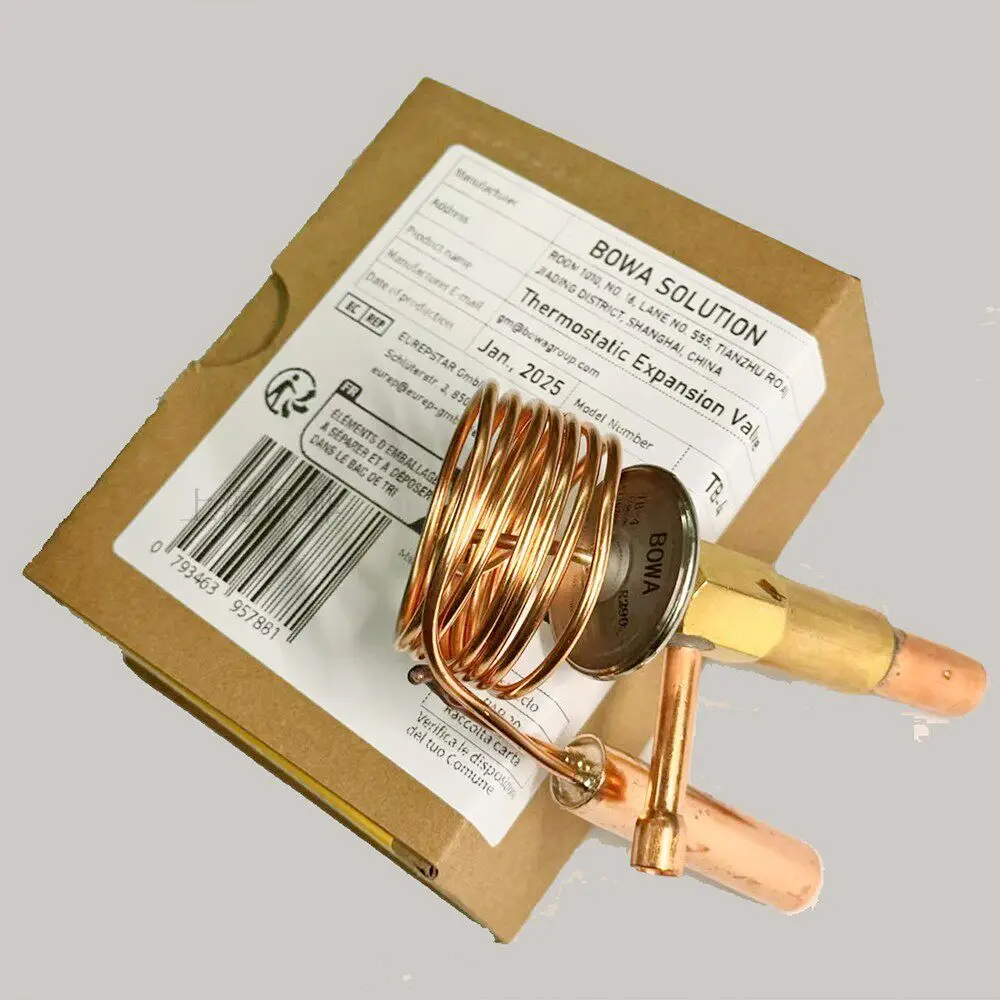 5000Btu, R290 fixed valve thermal expansion valve for 3/5~7/8HP air conditioning heat pump refrigeration unit