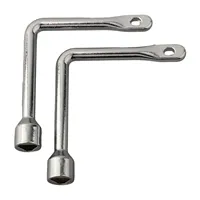 2Pcs Elevator Door Keys Triangular Key Spanner Wrench Triangular Key Socket For Repairing Manual Tools