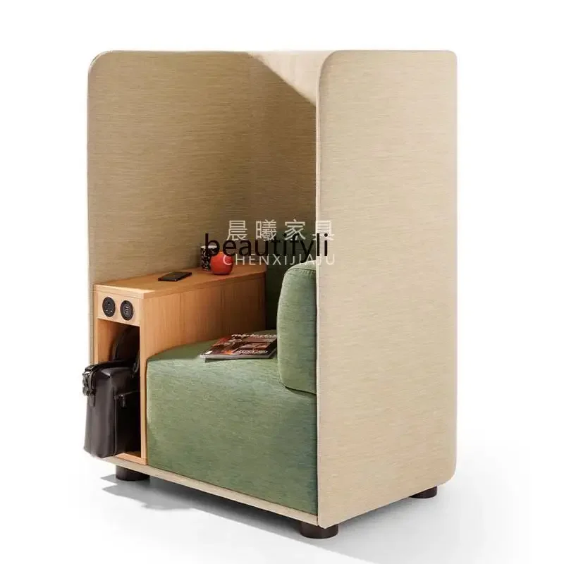 

ss K178 High back sofa chair with small table board Modern simple waiting room Waiting area Private space Sofa