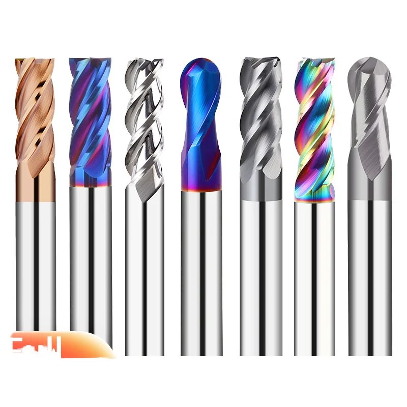 

Endmill Wear-resistant Rough Finishing Processing CNC Cutting Tools Tungsten Steel Solid Carbide Four Flute Roughing Teeth