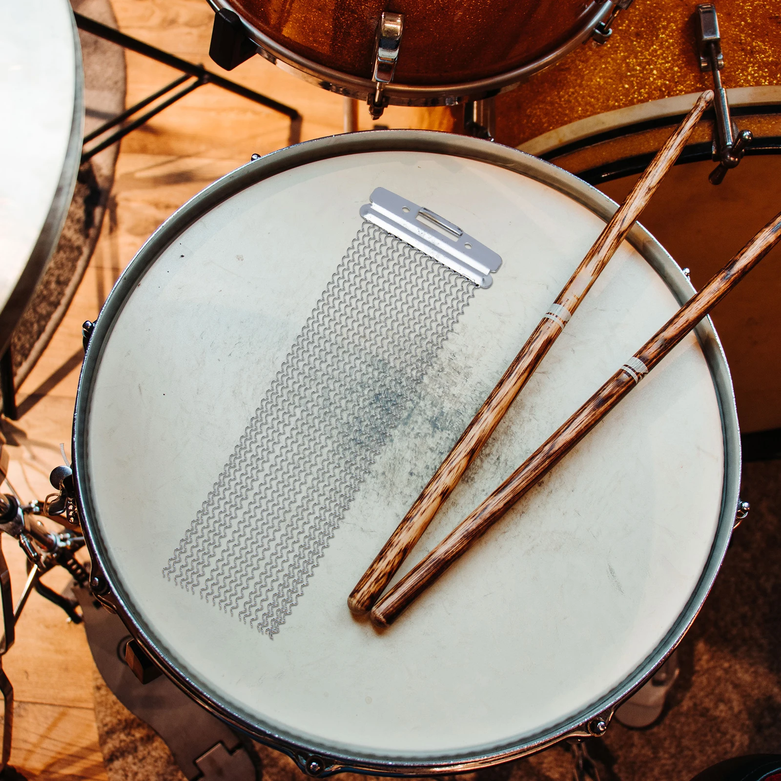 

Cajon Snare Belt 20 Stainless Steel Wire Drum Accessory Durable Rust proof Easy Installation Percussion Instrument String