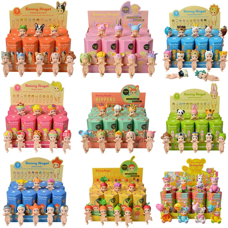 

Sonny Angel 20th Anniversary Animal Series Blind Box Anime Figures Cute Dolls Fans Toy Set Perfect Gift For Kids Hippers
