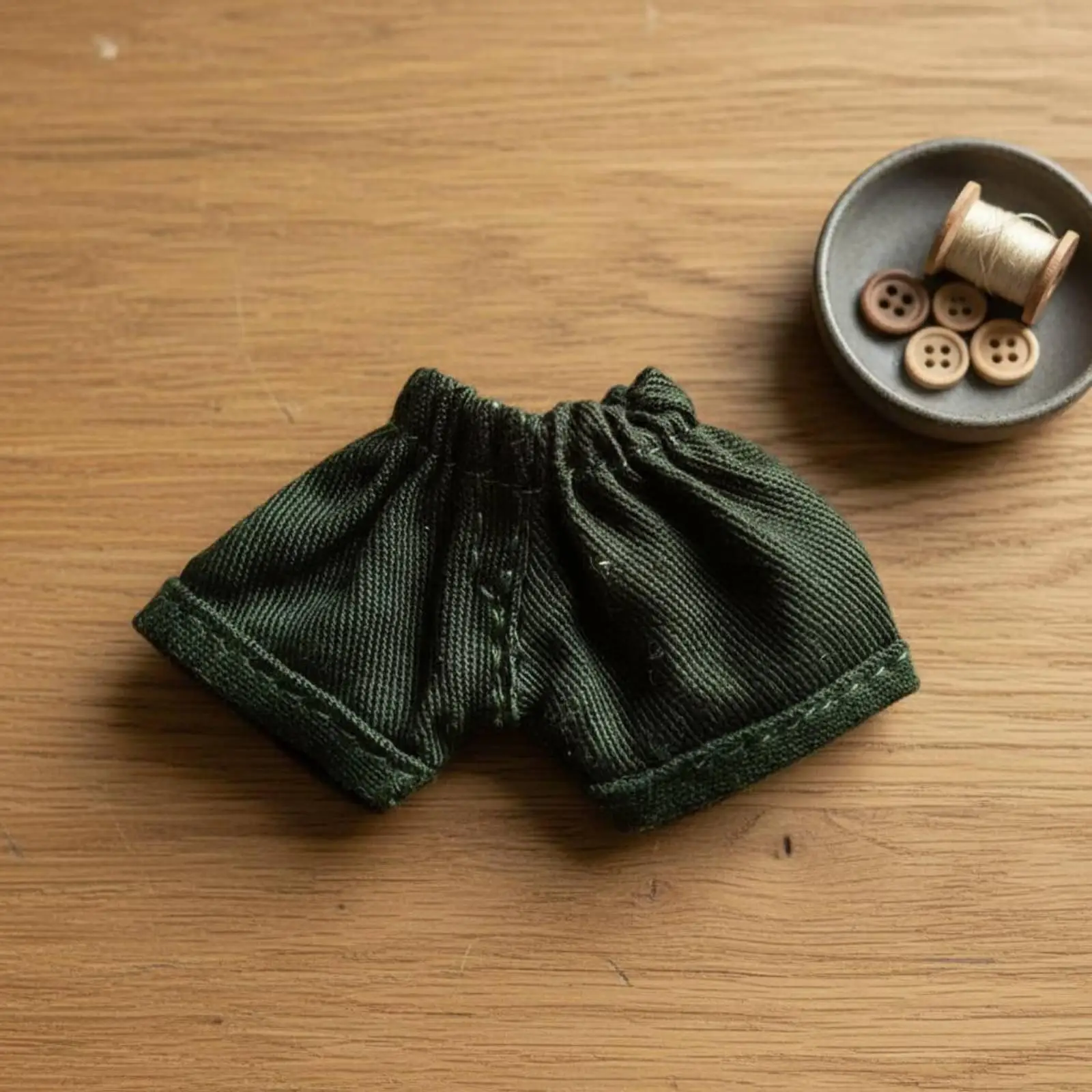 Doll shorts available in various colors, doll shorts with cuffs.