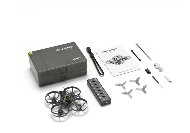 CADDXFPV Curve Micro 16 HD Digital Tiny Whoop RTF 1.6" 75mm 1080p 120fps 500mW Ascent Lite+ ELRS 48g For Indoor FPV - view 6