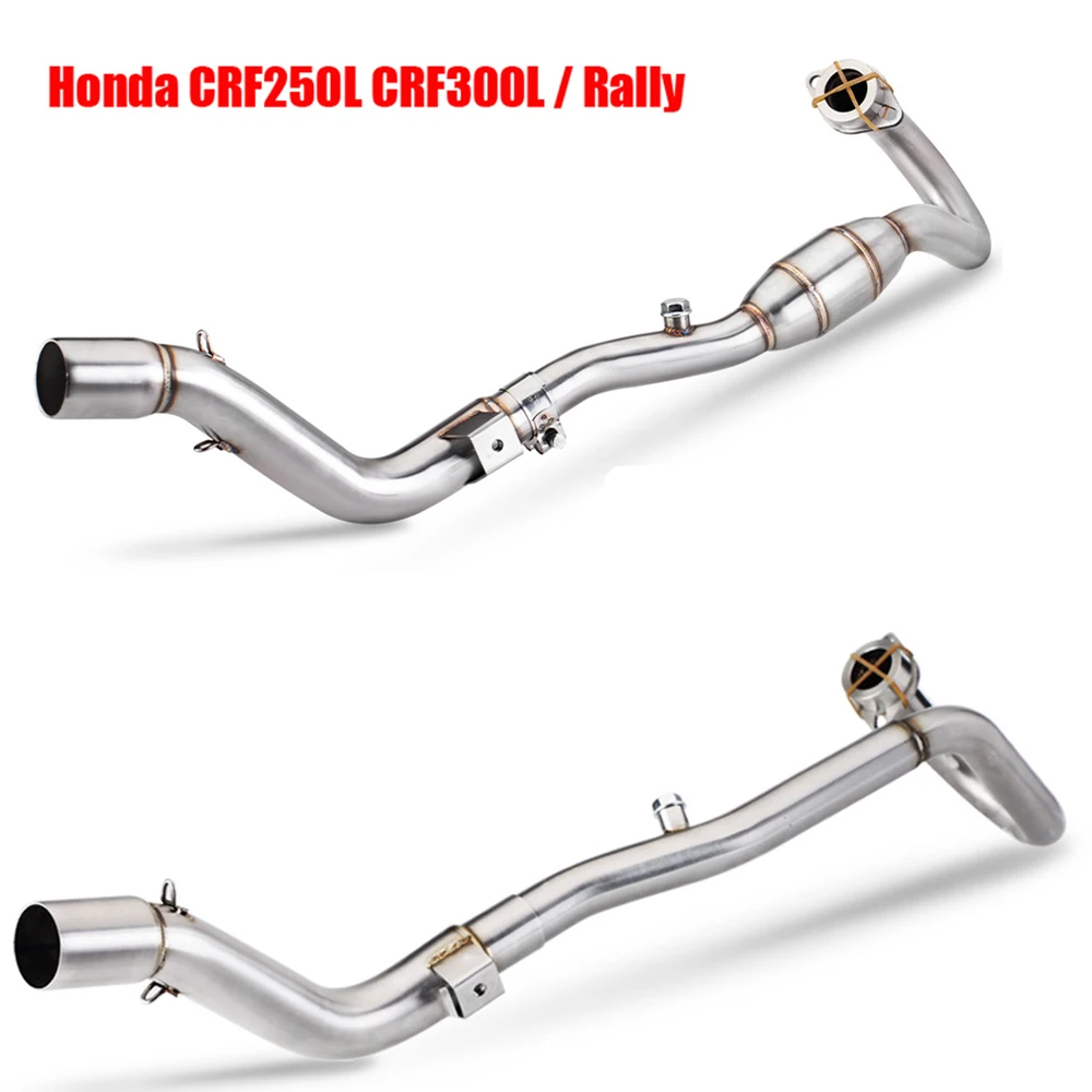 

cheap for honda crf300 crf300l Rally Crf250L crf250 Rally 12-20 Full system exhaust pipe high performance off-road bike muffler