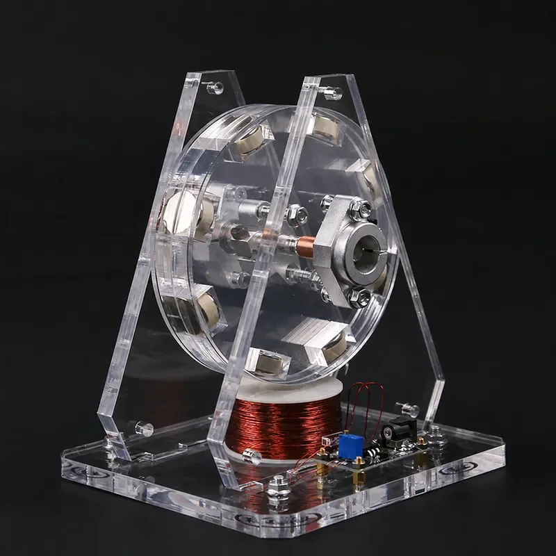 Brushless Motor Model DIY Pseudo Perpetual Motion Machine Disc Type Science Education Equipment Toy Physics Experiment Kit