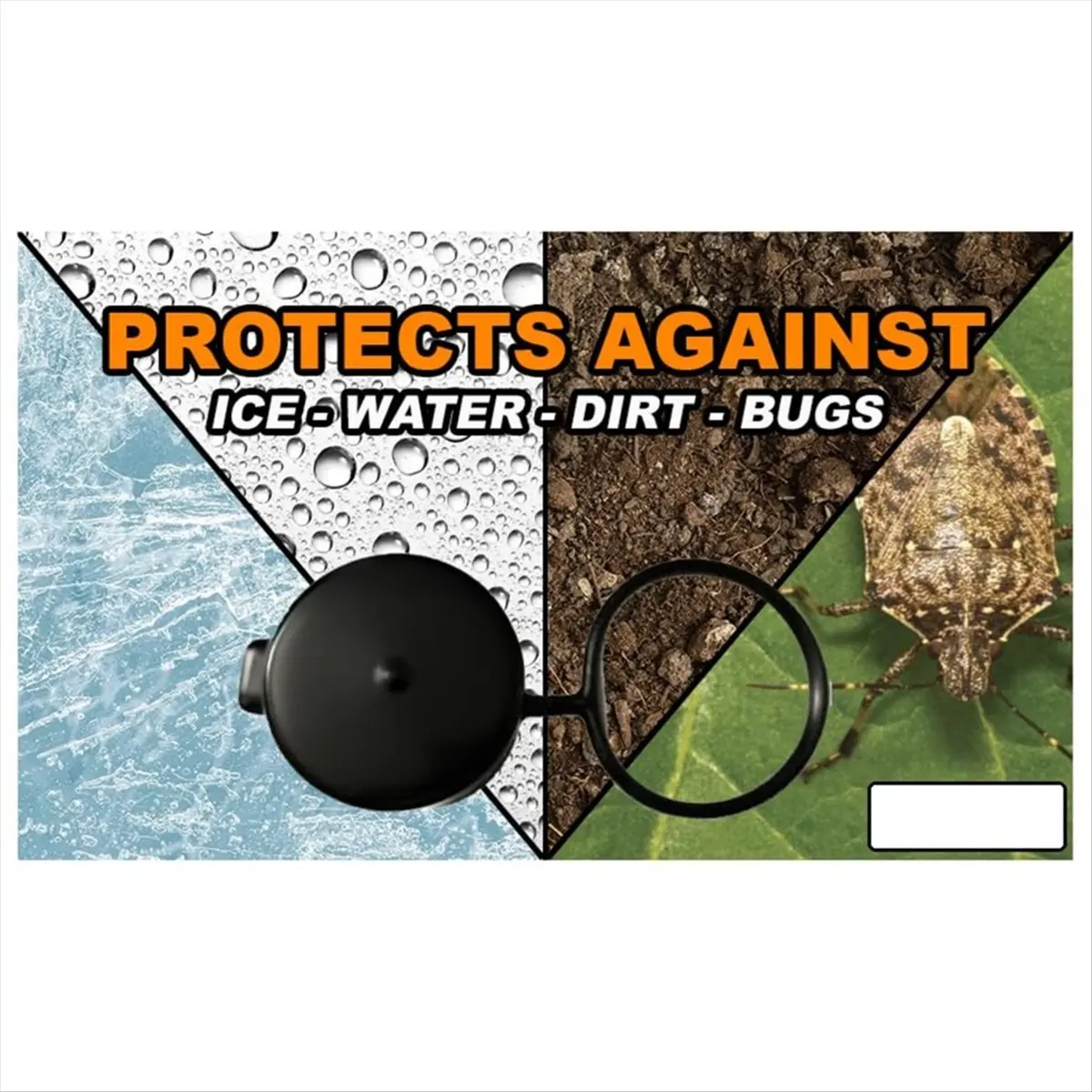 AA25 Cap & Shield Tethered 2.5inch ID, Capless Gas Cap Dirt,Water & Dust Cover Compatible with for ,,Ram,Select
