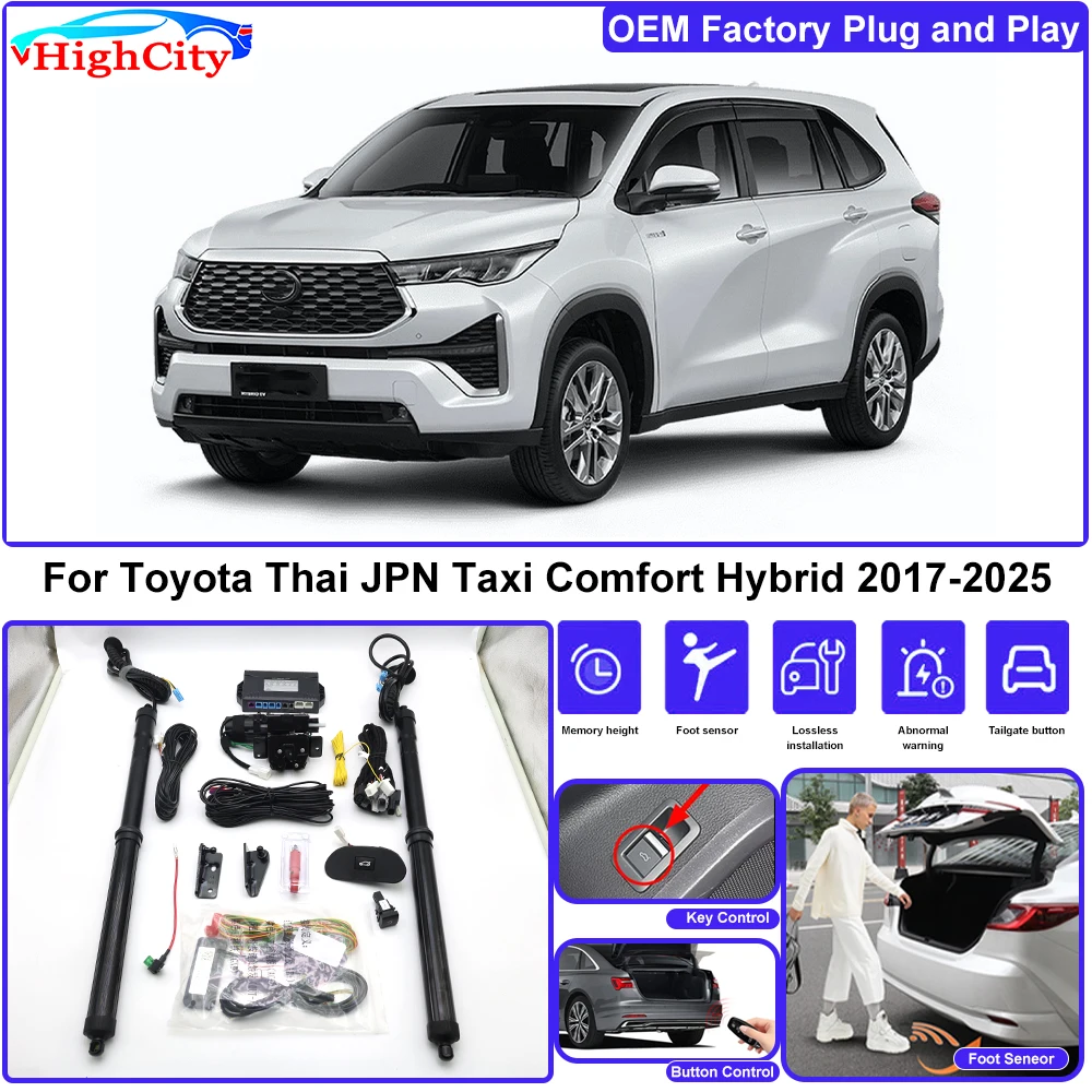 For Toyota Thai JPN Taxi Comfort Hybrid 2017-2025 OEM Lifting Kit Trunk Electric Tail Gate Lift Powered Tailgate Liftgate