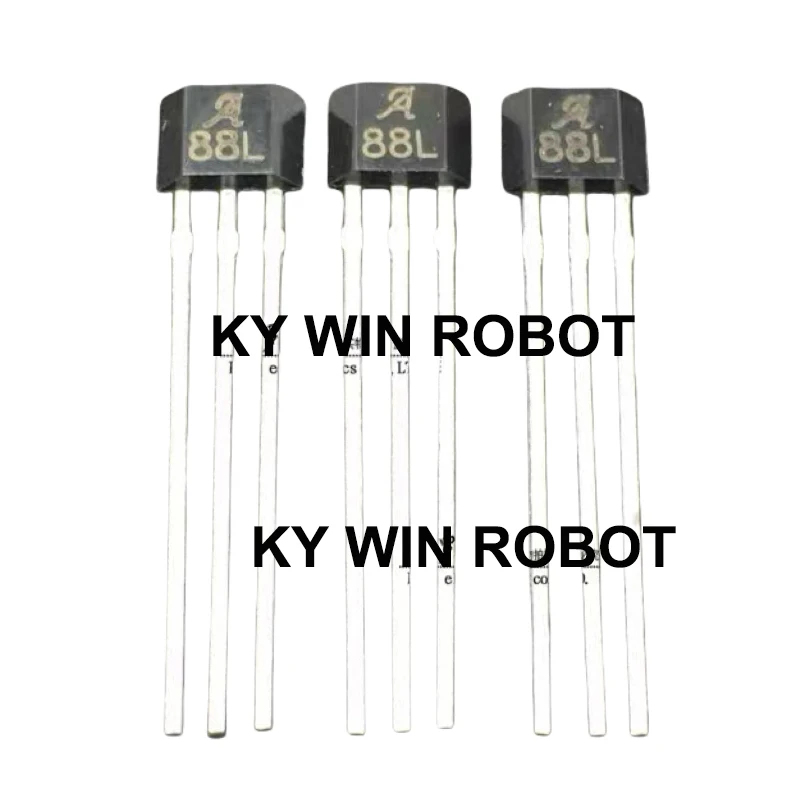 

1PCS/LOTS A88L Bipolar Hall Switching Component A3188LUA-T 88L Hall Sensor TO-92S Direct Insert