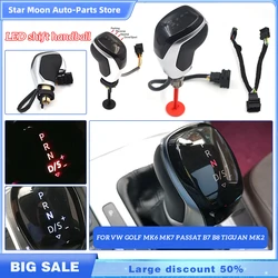 Original brand new LED shift handball  For VW golf mk6 mk7 passat B7 B8 tiguan mk2  Automatic transmission handball