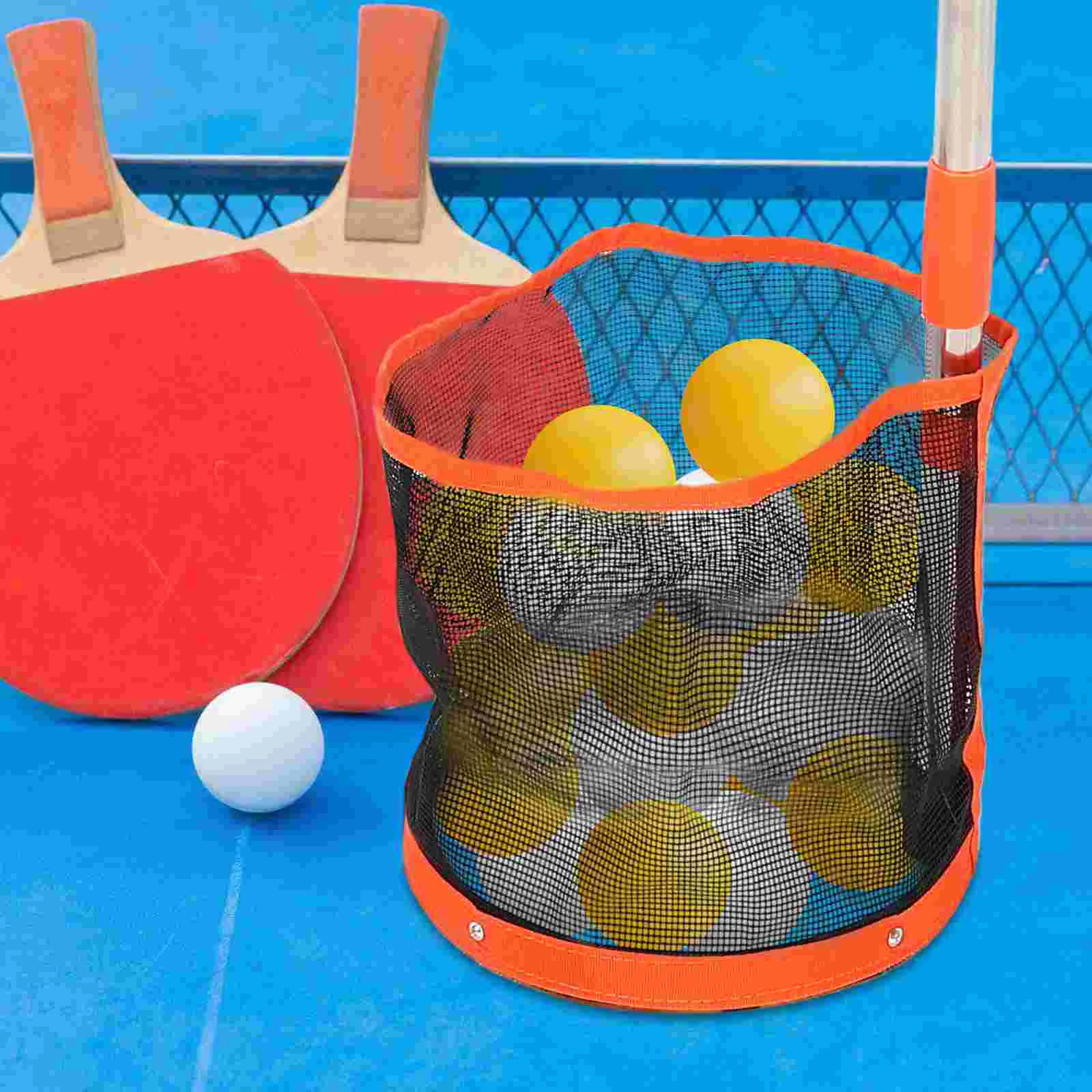 Table Tennis Ball Picker Vessel Tools Collector up The Stainless Steel Small Balls Pickers