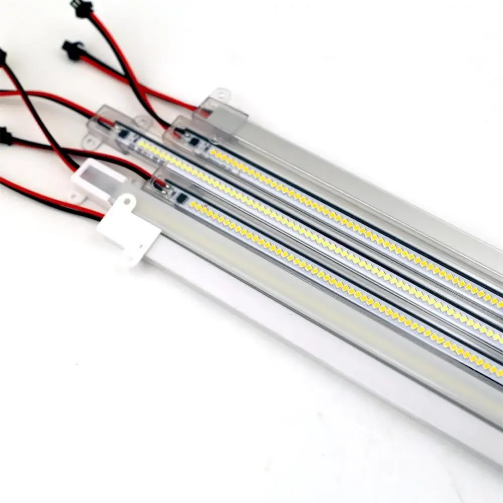 Pop 30/40/50CM LED Bar Light LED Rigid Strip Clear/Milky White Shell White Floodlight Kitchen Industries Showcase Display Lamp