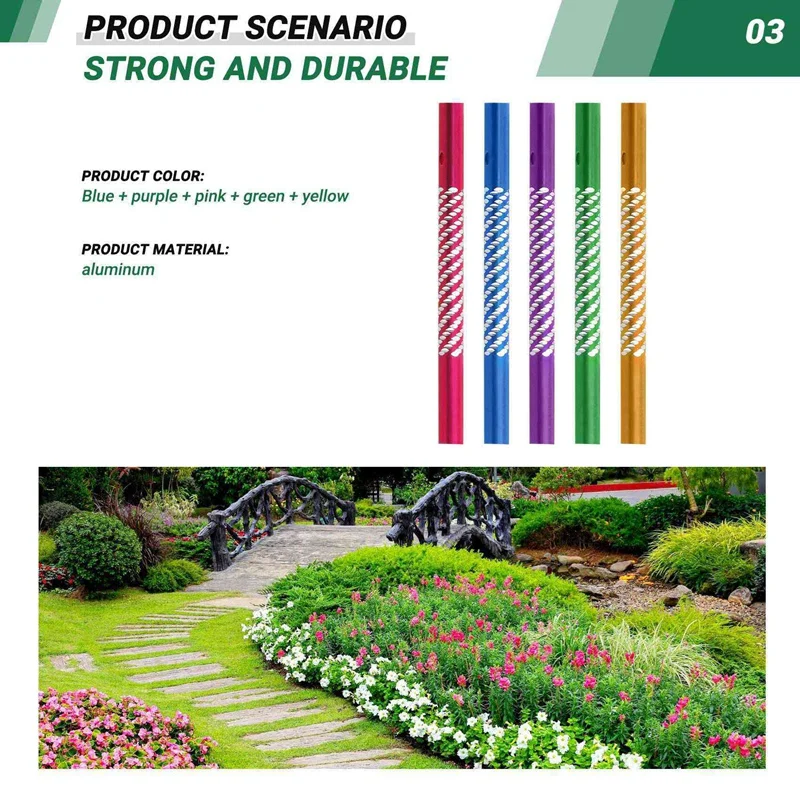 -ESTR 300 قطعة لتقوم بها بنفسك الرياح الرنين جوفاء الرياح المغازل أنبوب الرياح الرنين لتقوم بها بنفسك أنبوب معدني الألومنيوم Vocalize