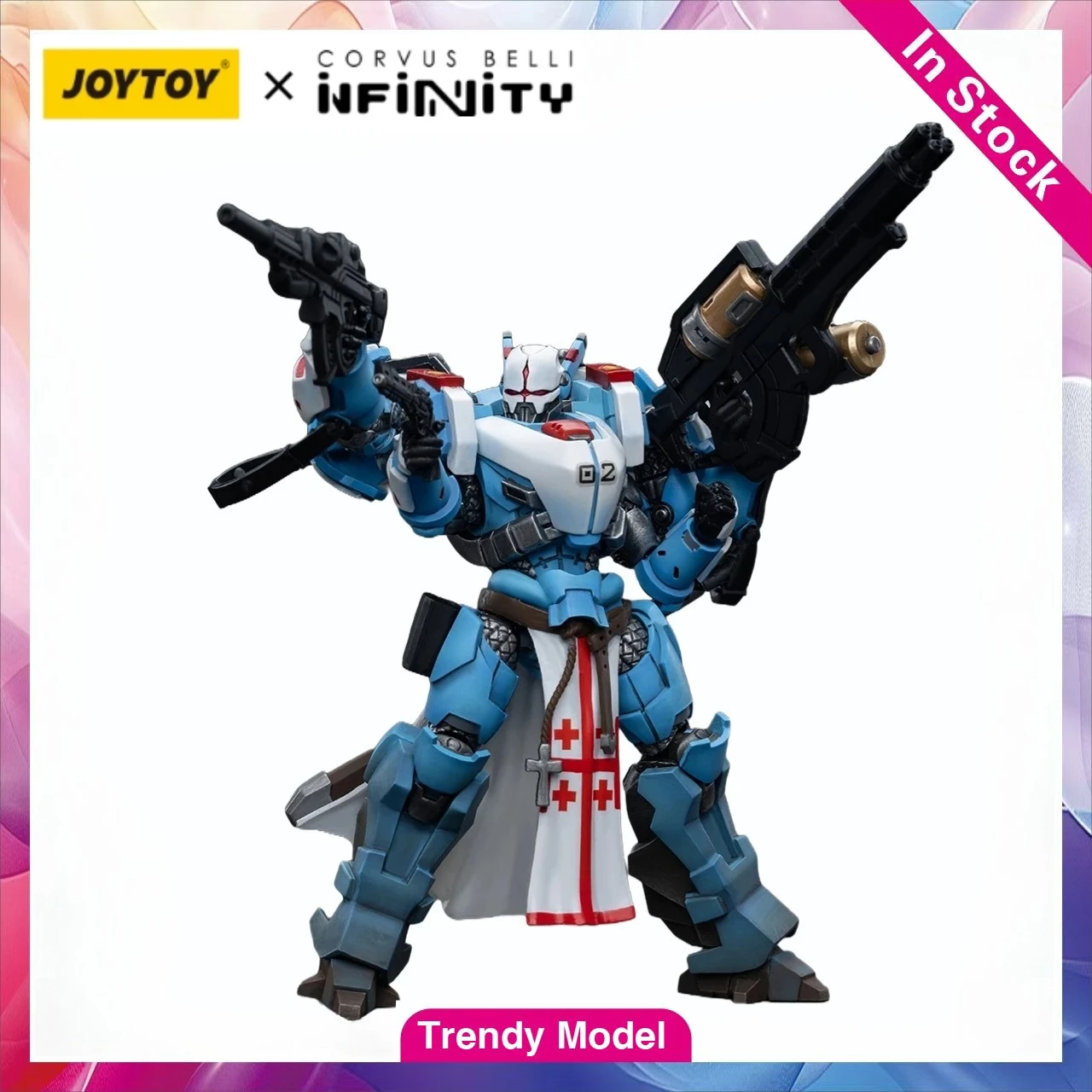 

【TM】В наличии JOYTOY INFINITY PanOceania Рыцарь Святого Гроба 1/18 Коллекционная фигурка-модель, игрушка, подарок, украшение