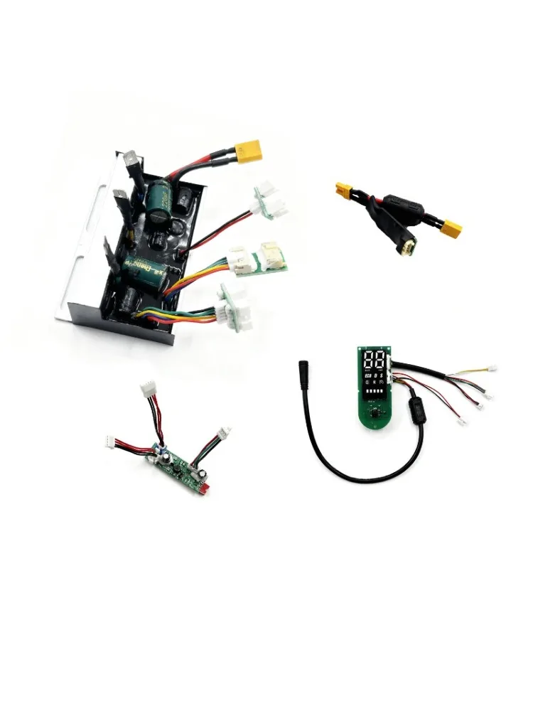 Universelles Controller-Kit für Xiaomi Mi5/Pro/Max E-Scooter, 1200W 24-63V mit Armaturenbrett & Blinkermodul, Geschwindigkeitsfreigabe bis 55km/h