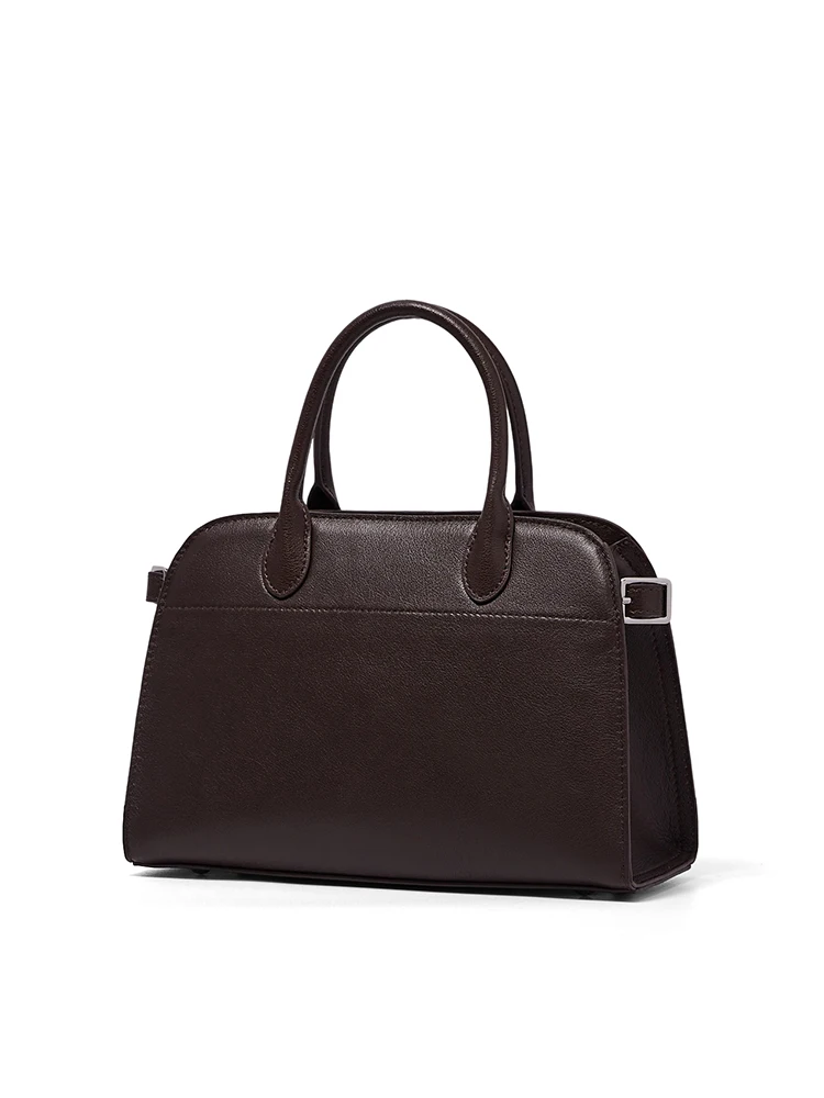 

Women Cow Leather Portable Shoulder Bag Ladies Genuine Cowhide Luxury Designer Underarm Bags Female Fashion Retro Office Handbag