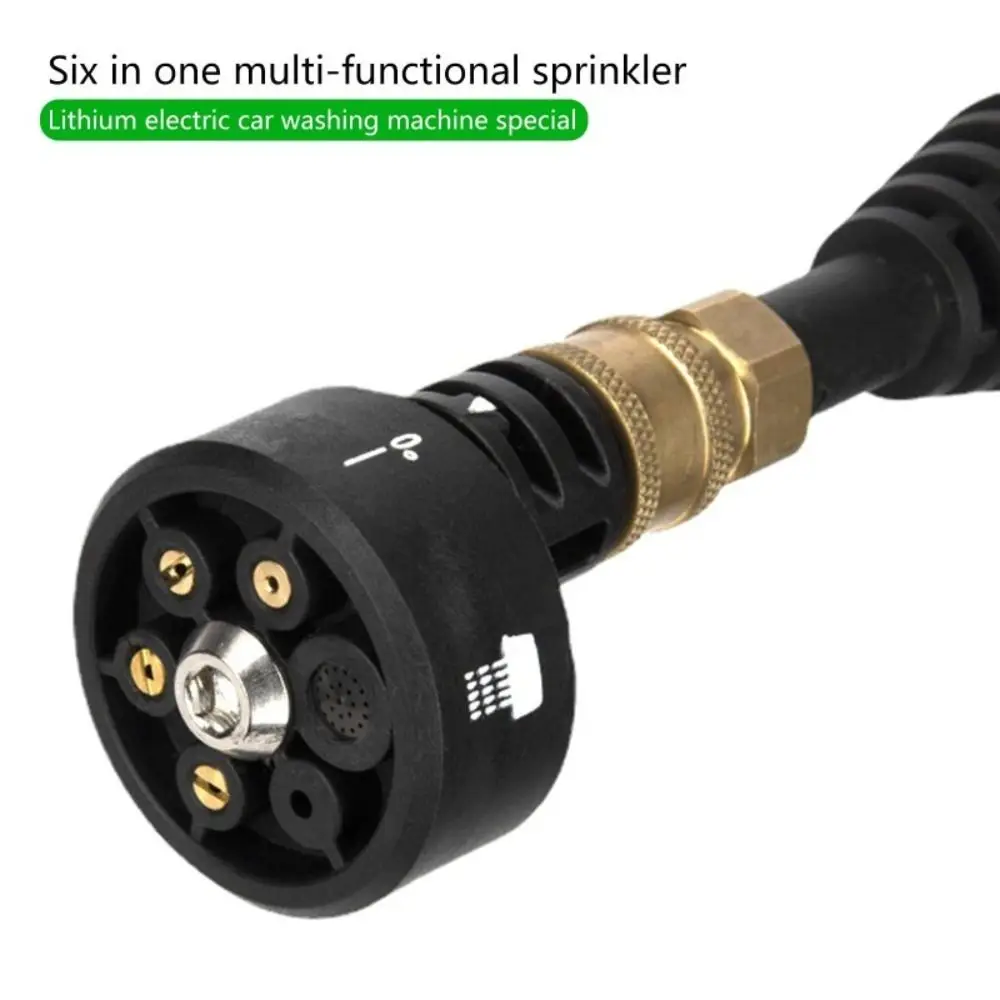 

1/4'' Quick Connect High Pressure Nozzle Multi-functional Portable Pressure Washer Nozzle Universal High-Pressure