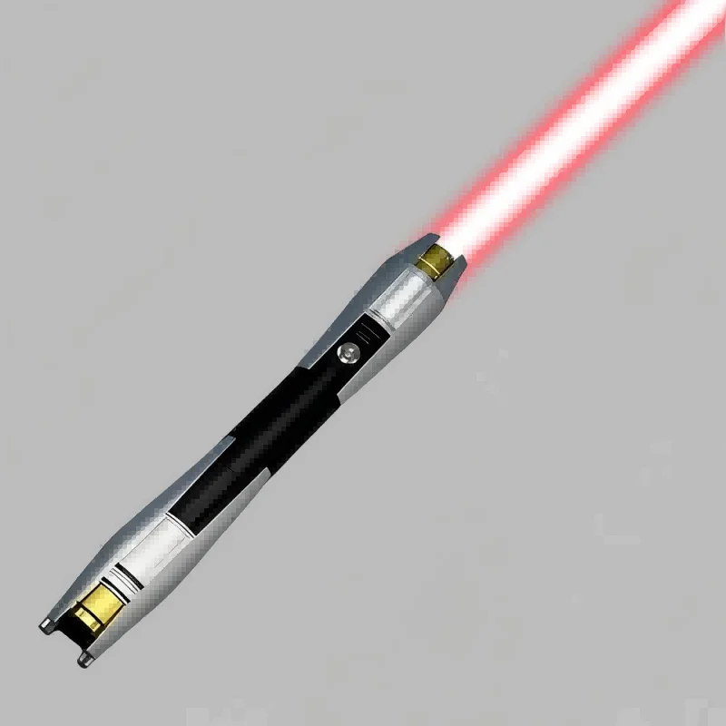 

SifoDya Lightsaber Neopixel Sensitive Smooth Swing Metal Heavy Dueling RGB Pixel Toys Cosplay Game Movie Prop shoppers showing