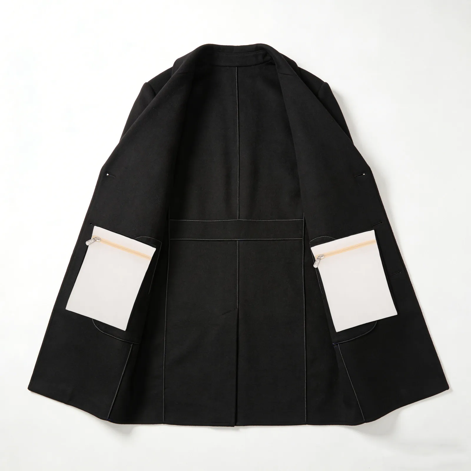 

2Pcs Hidden Pocket for Jackets Sew-in Side Security Discreet Passport Cash Wallet Holder Coat Lining Replacement