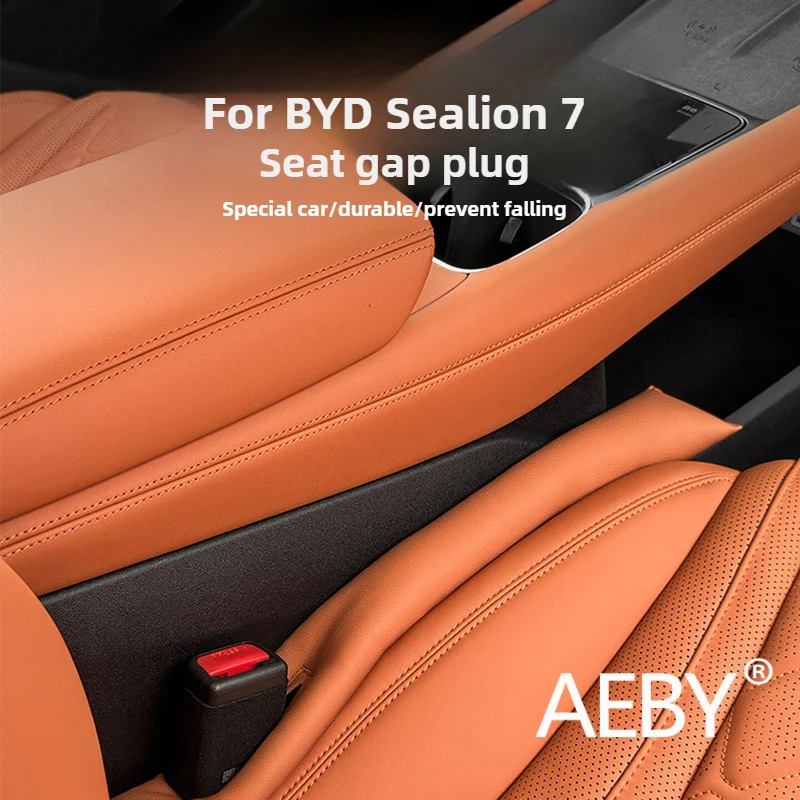 

AEBY For BYD Sealion 7 2024 Car Seat Gap Filler Anti-Dust Anti-Slip Organizer Strip Universal Interior Storage Accessories Trim