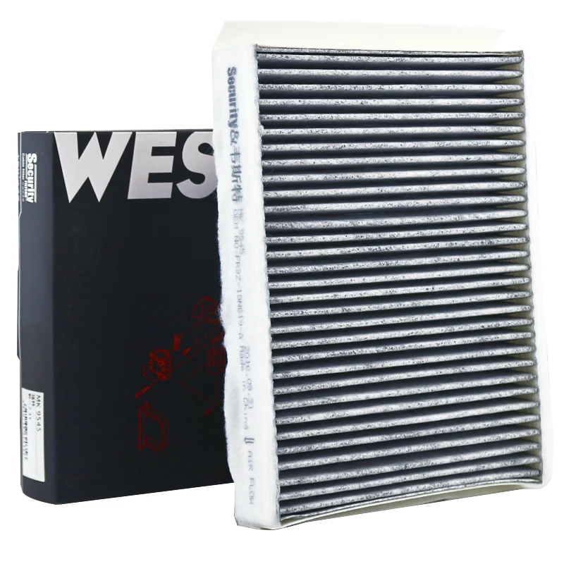 WESTGUARD Activated Carbon Cabin Filter For Ford Mustang 2.3T 3.7L GT/GT350R 5.0 5.2 S550 2014- FR3Z19N619A MK9545