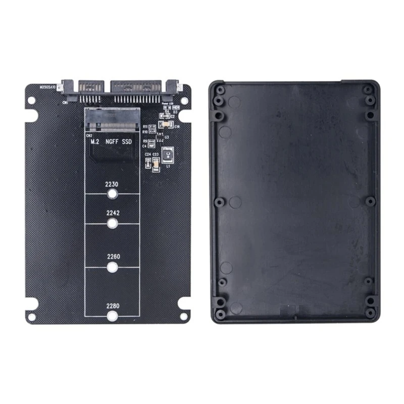 

Stable and Reliable Data Transfer External M.2 NGFF to SATA3.0 Adapter Card Perfect for Computer Assembly Converters