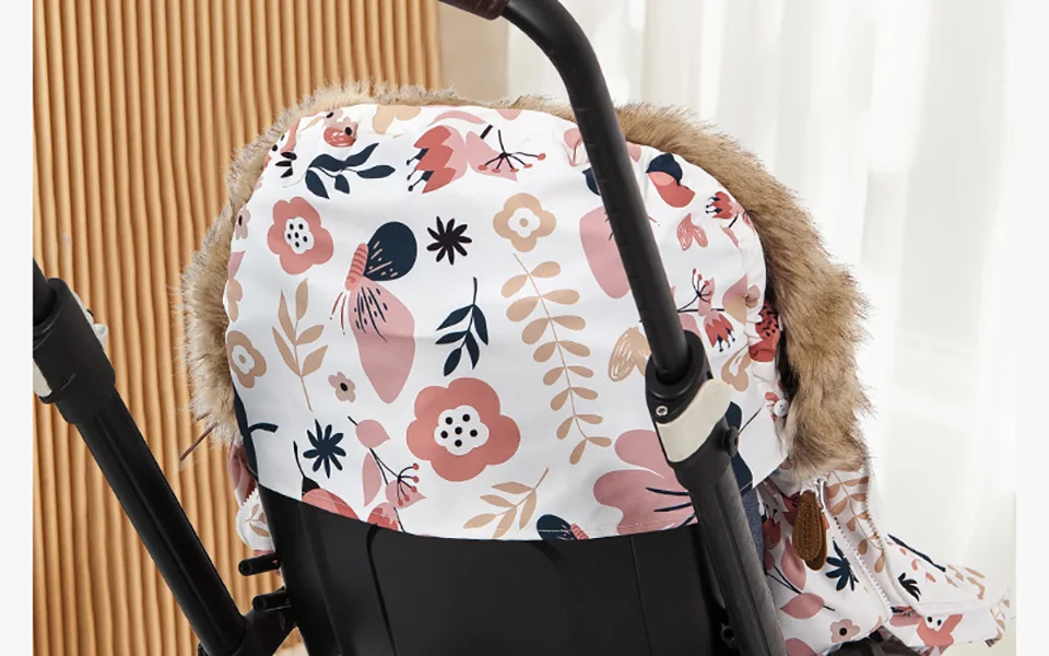0-24Months Baby Wagen Sack Winter Warm Dicker Umschlag Für Entladung Kinderwagen Fußsack Universal Kinderwagen Abdeckung Zubehör – Detail 4