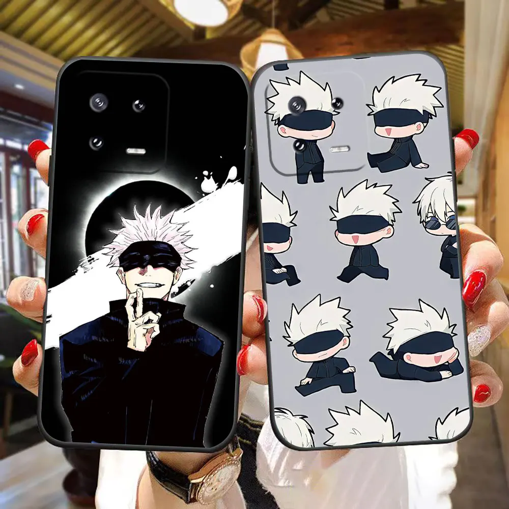 J-Jujutsu K-Kaisen Gojo Sukuna Cover Phone Case For Xiaomi 17T 15 ULTRA 15T 14T 12 12T 11 11T LITE PRO Funda Coque Capa Shell