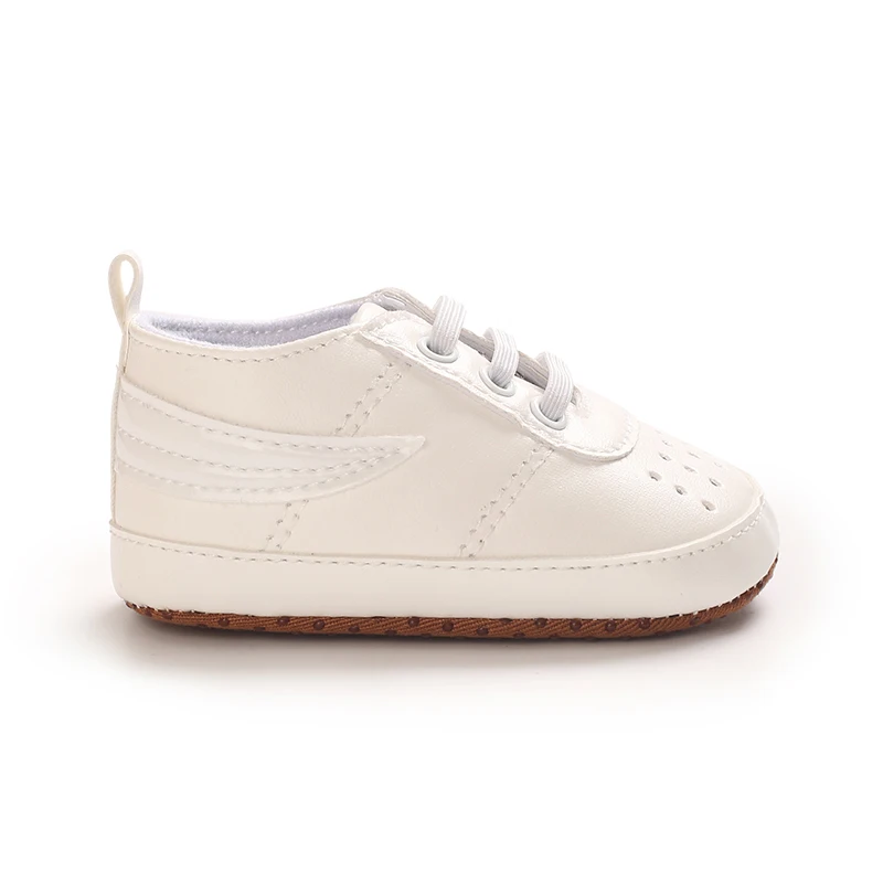 Baby-Sneaker mit weicher Sohle, Neugeborenen-Laufschuhe, rutschfeste PU-Leder-Freizeitschuhe für Kleinkinder von 0-18 Monaten, für Jungen und Mädchen. – Detail 18