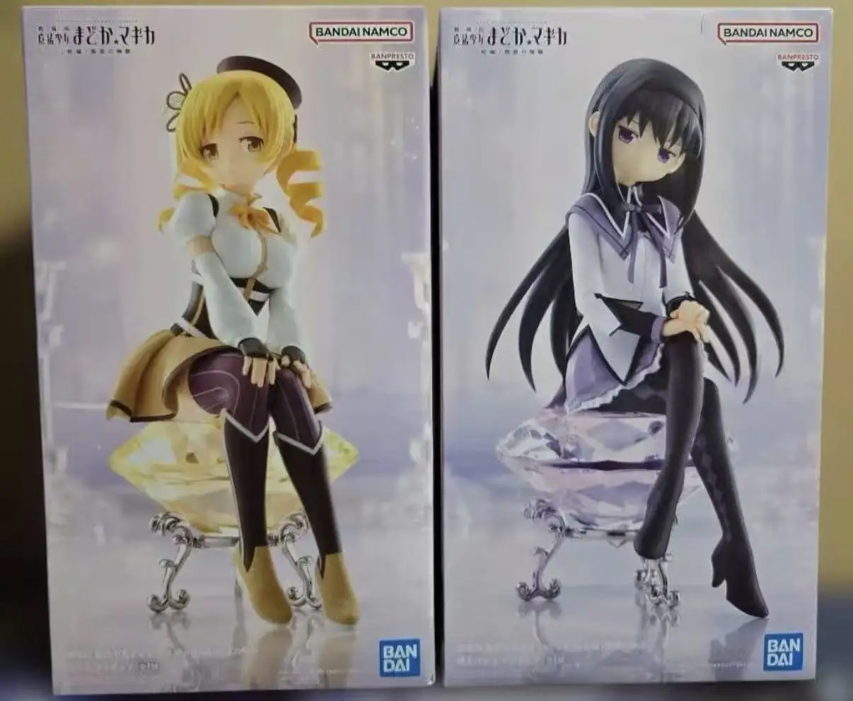 

BANDAI BANPRESTO Puella Magi Madoka Magica The Rebellion Akemi Homura/Sakura Kyouko/Mami Tomoe Gifts Figures