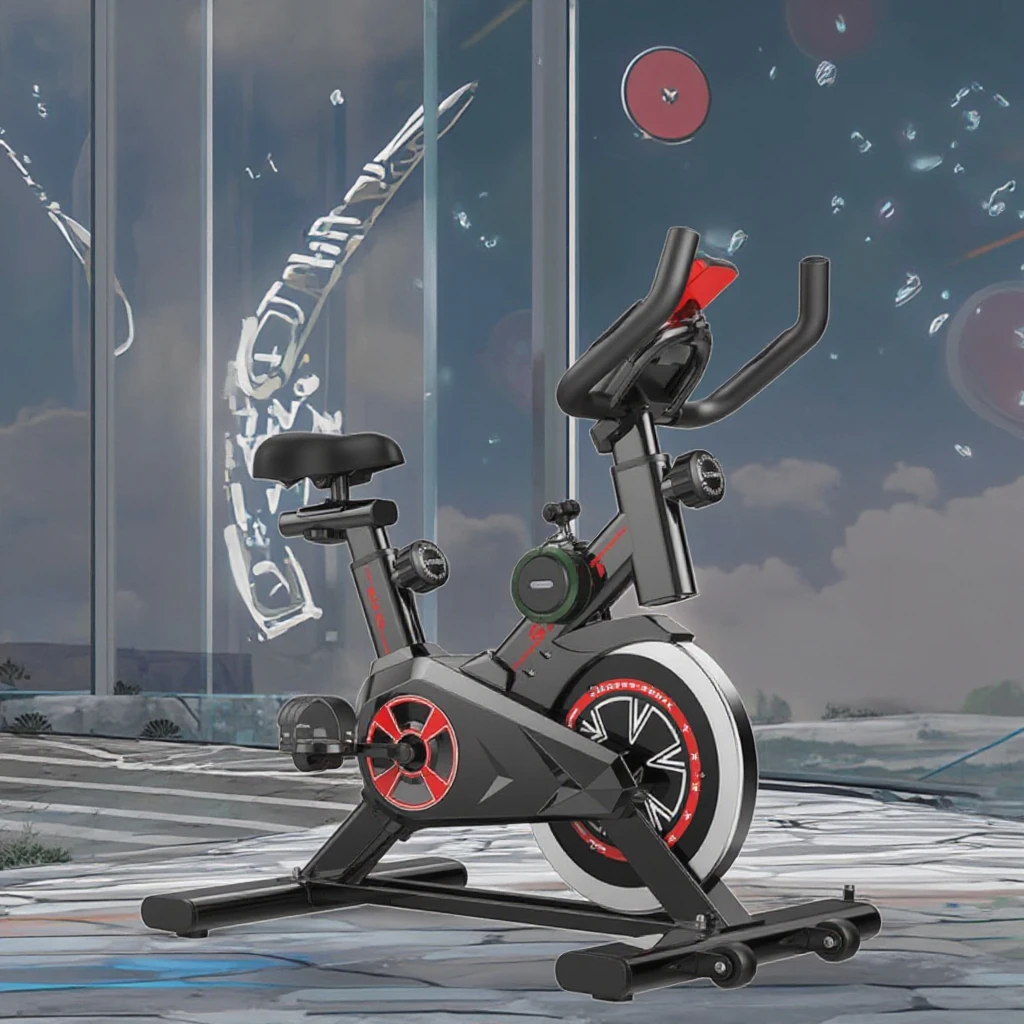 

Magnetic Spin Exercise Bike Adjustable Seat Heavy-Duty Steel Frame for Home Gym & Commercial Cardio Training Fitness Equipment