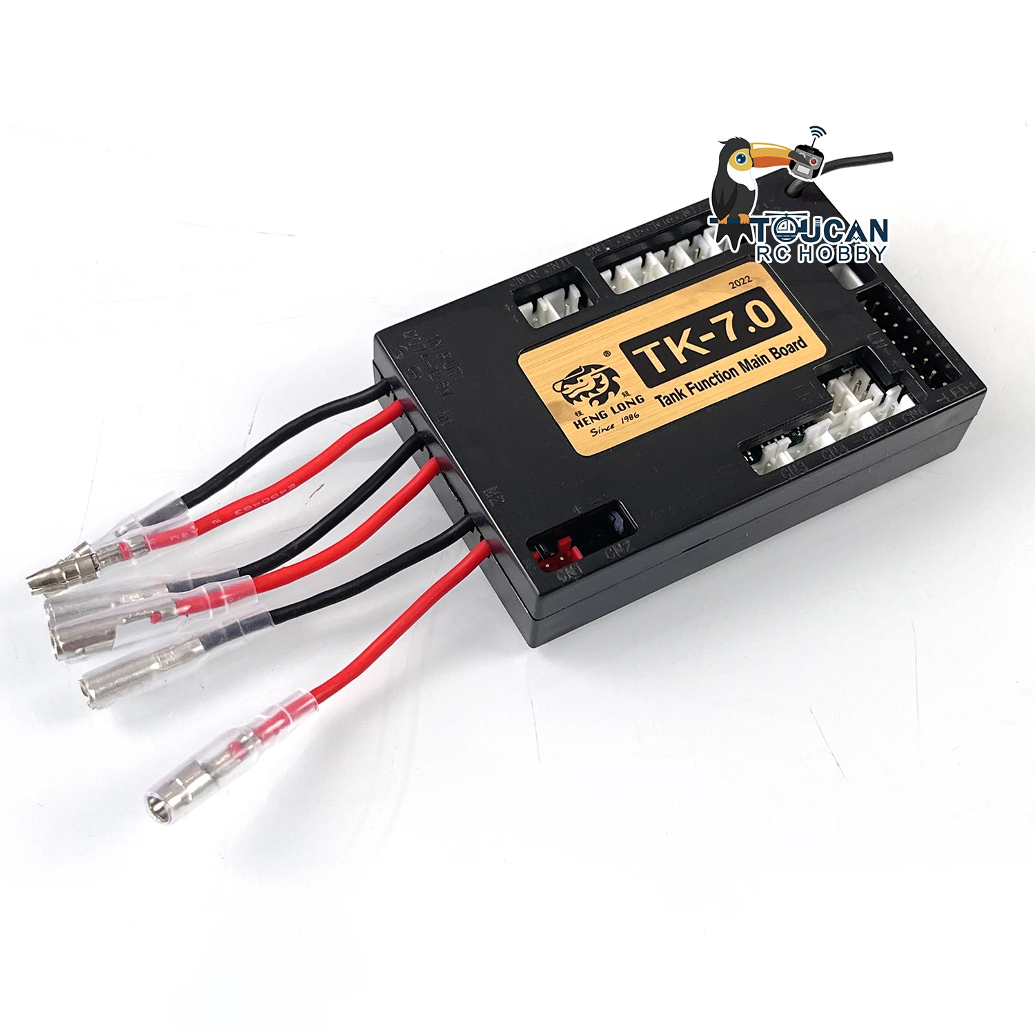 HENG LONG 1/16 RC Tank TK7.0 2.4Ghz Main Board Receiver Model Parts Sound Leopard 2 A6 Abrams M1A2 Infrared battle TH17940