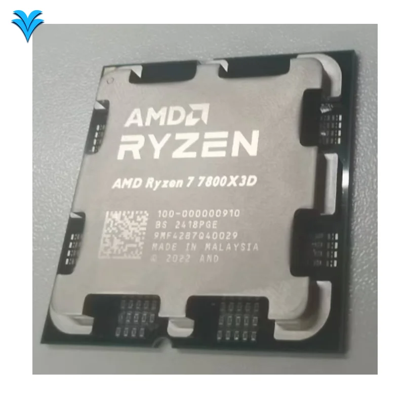 

AMD R7 7800X3D 8 Cores 4.2GHz Socket AM5 Gaming CPU Processor