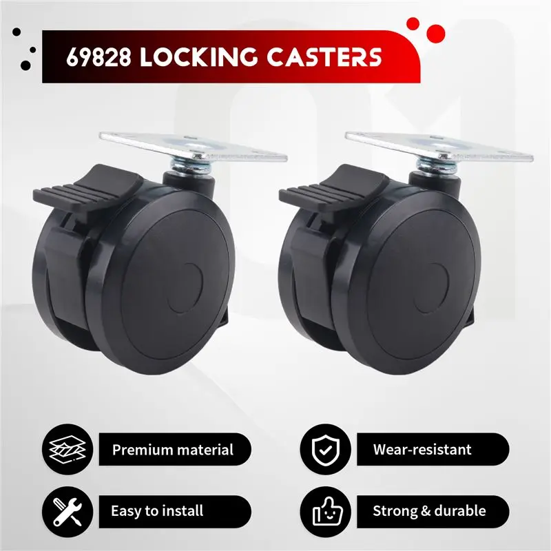 NEW HOT In Stock-Locking Caster Wheel Replacement(2Pcs)- For Weber Spirit 200/300 Series& E310 E-215 E315 E320 Grills- Model Cod - view 5