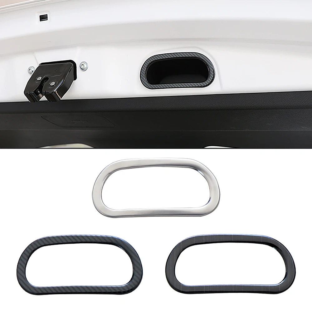 Interior Accessory For Haval Jolion 2021-2024 Car Trunk Handle Frame Trim Panel Strip Color Change Decoration Refit Sticker