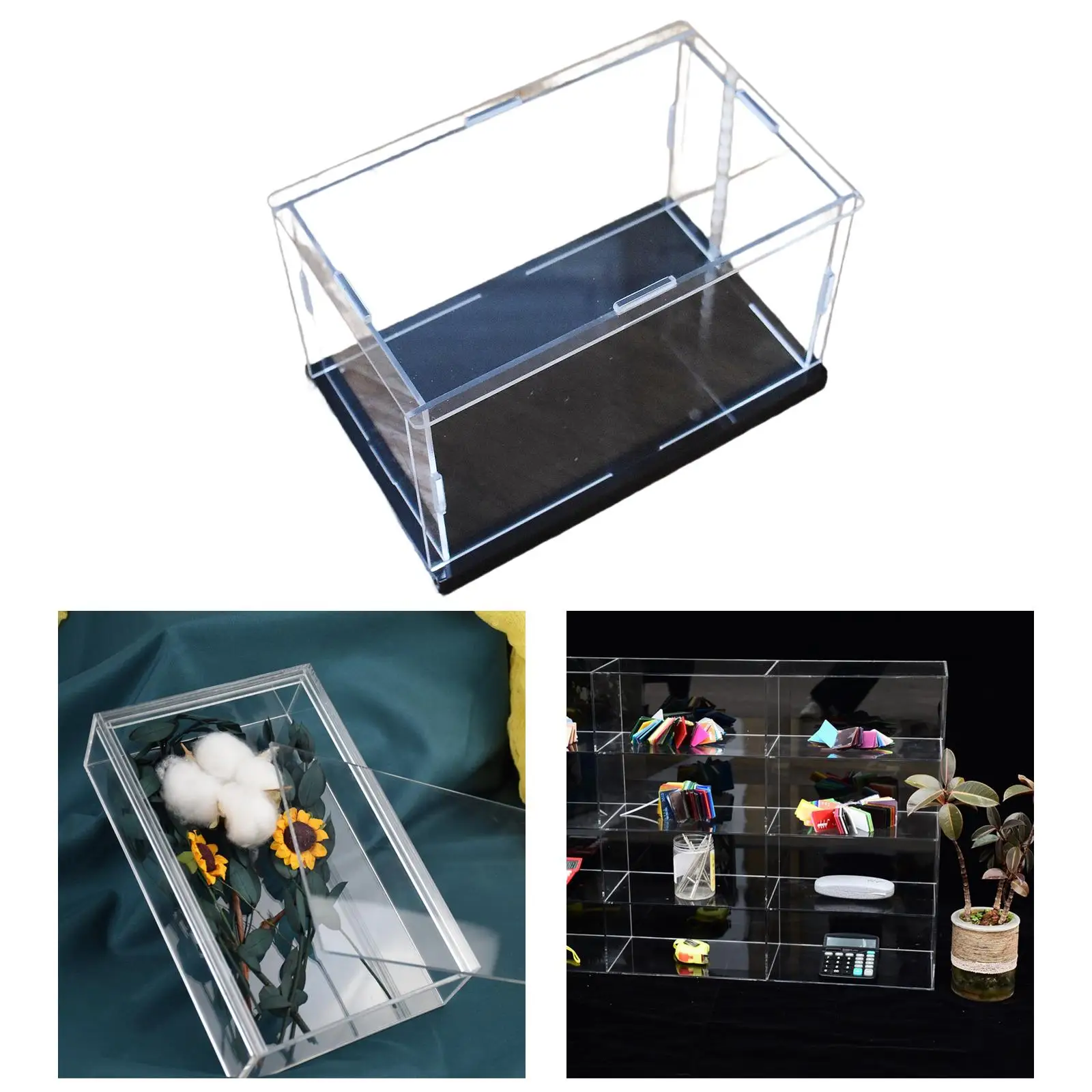 

Acrylic Display Case Display Case for Collectibles Dustproof Countertop